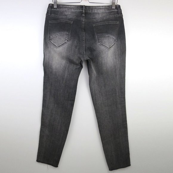 Driftwood Jackie Zig Zag Beaded Skinny Jeans Size 31 NWOT - Picture 11 of 13